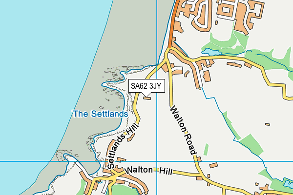 SA62 3JY map - OS VectorMap District (Ordnance Survey) SA62 3JY map - OS VectorMap District (Ordnance Survey)