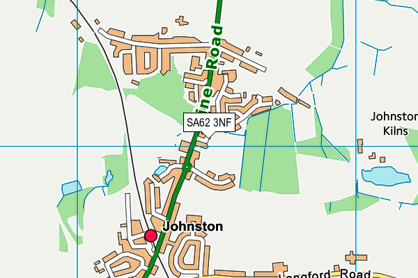 SA62 3NF map - OS VectorMap District (Ordnance Survey) SA62 3NF map - OS VectorMap District (Ordnance Survey)