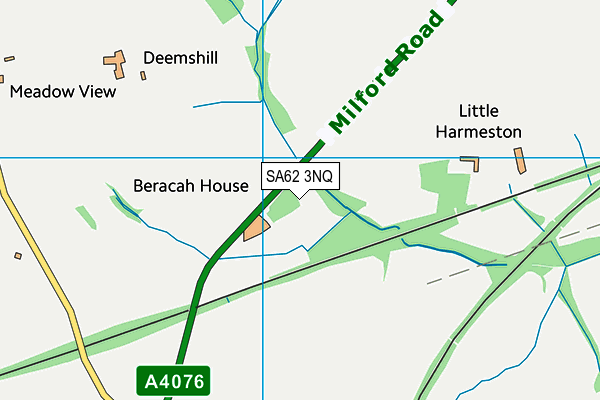 SA62 3NQ map - OS VectorMap District (Ordnance Survey) SA62 3NQ map - OS VectorMap District (Ordnance Survey)