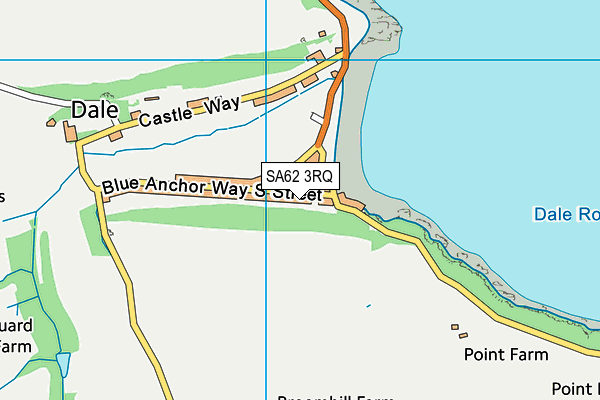 SA62 3RQ map - OS VectorMap District (Ordnance Survey) SA62 3RQ map - OS VectorMap District (Ordnance Survey)