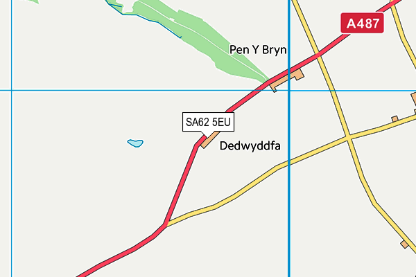 SA62 5EU map - OS VectorMap District (Ordnance Survey) SA62 5EU map - OS VectorMap District (Ordnance Survey)