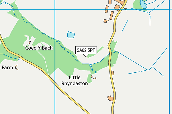 SA62 5PT map - OS VectorMap District (Ordnance Survey) SA62 5PT map - OS VectorMap District (Ordnance Survey)