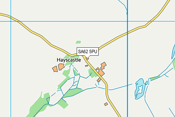 SA62 5PU map - OS VectorMap District (Ordnance Survey) SA62 5PU map - OS VectorMap District (Ordnance Survey)