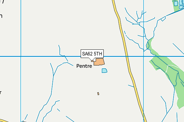 SA62 5TH map - OS VectorMap District (Ordnance Survey) SA62 5TH map - OS VectorMap District (Ordnance Survey)