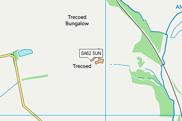 SA62 5UN map - OS VectorMap District (Ordnance Survey) SA62 5UN map - OS VectorMap District (Ordnance Survey)