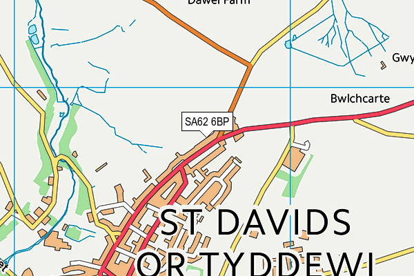 SA62 6BP map - OS VectorMap District (Ordnance Survey) SA62 6BP map - OS VectorMap District (Ordnance Survey)