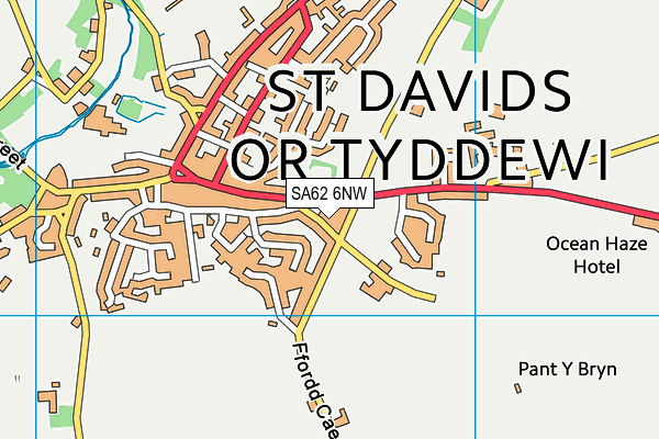 SA62 6NW map - OS VectorMap District (Ordnance Survey)