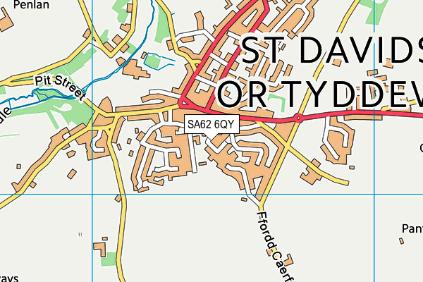 SA62 6QY map - OS VectorMap District (Ordnance Survey) SA62 6QY map - OS VectorMap District (Ordnance Survey)