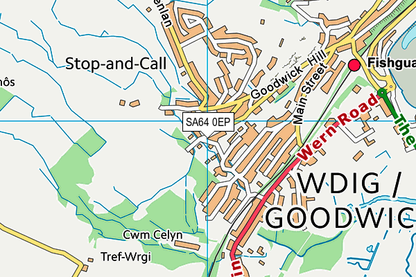SA64 0EP map - OS VectorMap District (Ordnance Survey) SA64 0EP map - OS VectorMap District (Ordnance Survey)