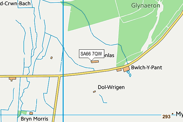 SA66 7QW map - OS VectorMap District (Ordnance Survey)