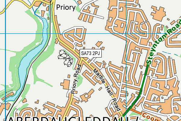 SA73 2PJ map - OS VectorMap District (Ordnance Survey) SA73 2PJ map - OS VectorMap District (Ordnance Survey)