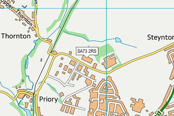 SA73 2RS map - OS VectorMap District (Ordnance Survey) SA73 2RS map - OS VectorMap District (Ordnance Survey)
