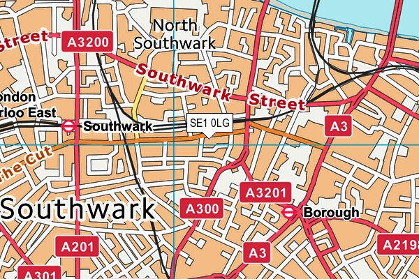 SE1 0LG map - OS VectorMap District (Ordnance Survey) SE1 0LG map - OS VectorMap District (Ordnance Survey)