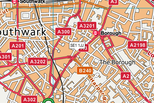 SE1 1JJ map - OS VectorMap District (Ordnance Survey) SE1 1JJ map - OS VectorMap District (Ordnance Survey)