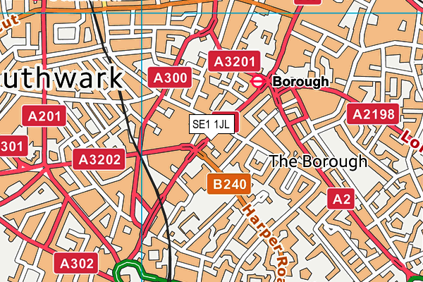 SE1 1JL map - OS VectorMap District (Ordnance Survey) SE1 1JL map - OS VectorMap District (Ordnance Survey)