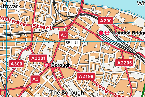 SE1 1UL map - OS VectorMap District (Ordnance Survey) SE1 1UL map - OS VectorMap District (Ordnance Survey)