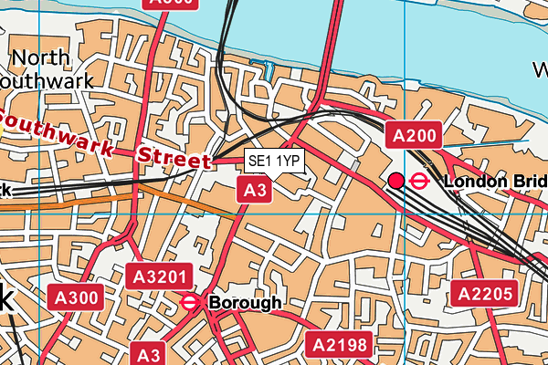 SE1 1YP map - OS VectorMap District (Ordnance Survey) SE1 1YP map - OS VectorMap District (Ordnance Survey)