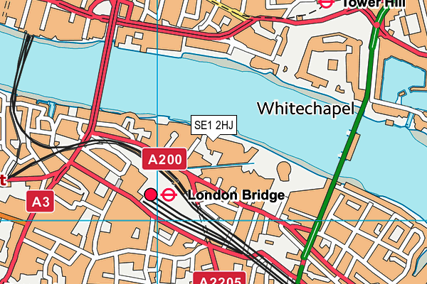 SE1 2HJ map - OS VectorMap District (Ordnance Survey) SE1 2HJ map - OS VectorMap District (Ordnance Survey)