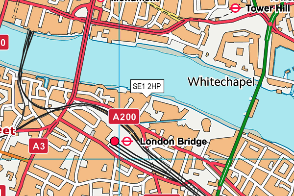 SE1 2HP map - OS VectorMap District (Ordnance Survey) SE1 2HP map - OS VectorMap District (Ordnance Survey)