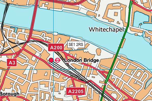 SE1 2RS map - OS VectorMap District (Ordnance Survey) SE1 2RS map - OS VectorMap District (Ordnance Survey)