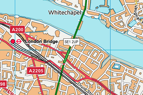 SE1 2UP map - OS VectorMap District (Ordnance Survey) SE1 2UP map - OS VectorMap District (Ordnance Survey)