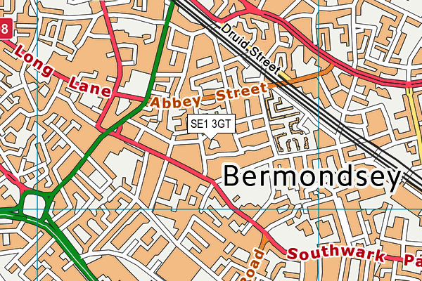 SE1 3GT map - OS VectorMap District (Ordnance Survey) SE1 3GT map - OS VectorMap District (Ordnance Survey)