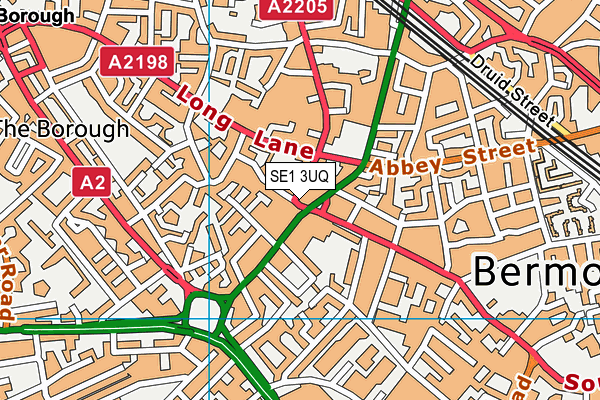 SE1 3UQ map - OS VectorMap District (Ordnance Survey) SE1 3UQ map - OS VectorMap District (Ordnance Survey)
