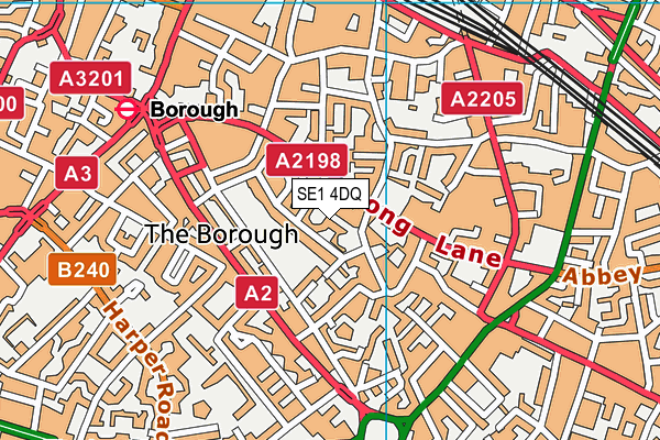 SE1 4DQ map - OS VectorMap District (Ordnance Survey) SE1 4DQ map - OS VectorMap District (Ordnance Survey)