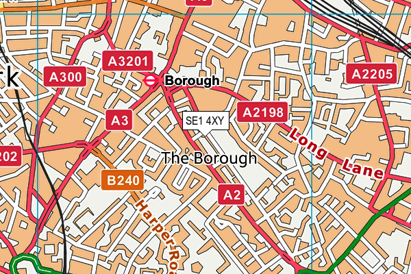 SE1 4XY map - OS VectorMap District (Ordnance Survey) SE1 4XY map - OS VectorMap District (Ordnance Survey)