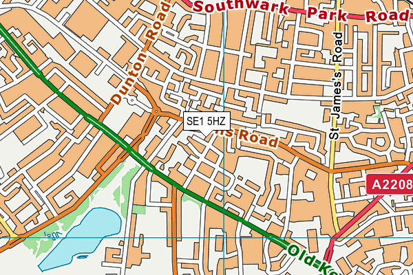 SE1 5HZ map - OS VectorMap District (Ordnance Survey) SE1 5HZ map - OS VectorMap District (Ordnance Survey)