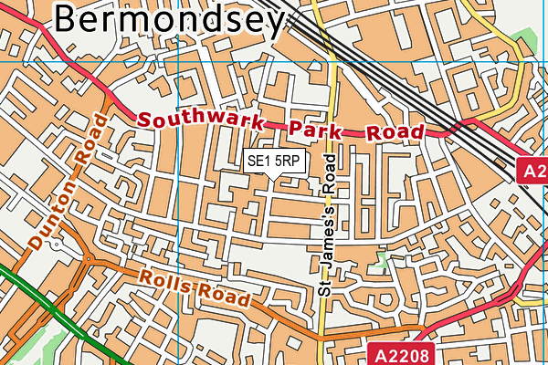 SE1 5RP map - OS VectorMap District (Ordnance Survey) SE1 5RP map - OS VectorMap District (Ordnance Survey)