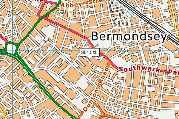 SE1 5XL map - OS VectorMap District (Ordnance Survey) SE1 5XL map - OS VectorMap District (Ordnance Survey)