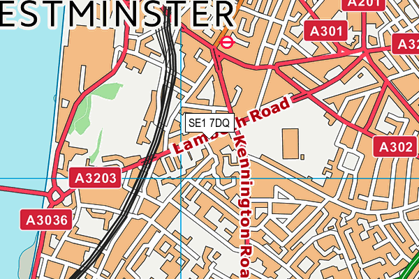 SE1 7DQ map - OS VectorMap District (Ordnance Survey) SE1 7DQ map - OS VectorMap District (Ordnance Survey)