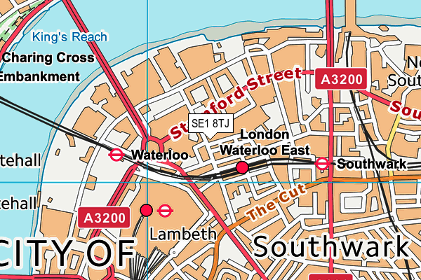 SE1 8TJ map - OS VectorMap District (Ordnance Survey) SE1 8TJ map - OS VectorMap District (Ordnance Survey)