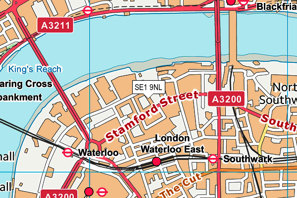 SE1 9NL map - OS VectorMap District (Ordnance Survey) SE1 9NL map - OS VectorMap District (Ordnance Survey)
