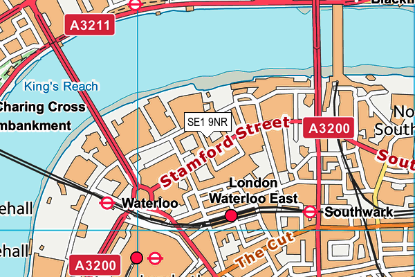 SE1 9NR map - OS VectorMap District (Ordnance Survey) SE1 9NR map - OS VectorMap District (Ordnance Survey)