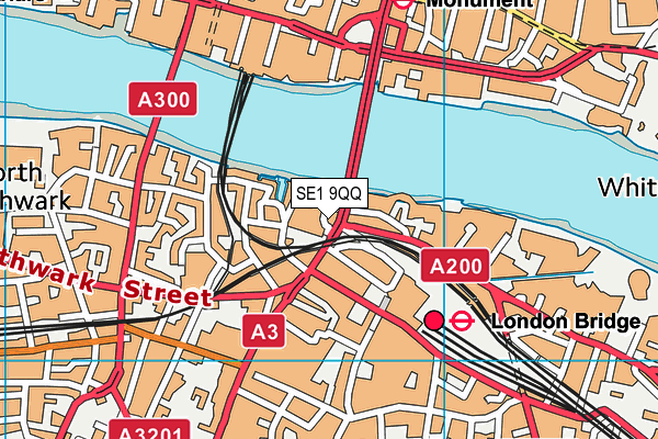 SE1 9QQ map - OS VectorMap District (Ordnance Survey) SE1 9QQ map - OS VectorMap District (Ordnance Survey)