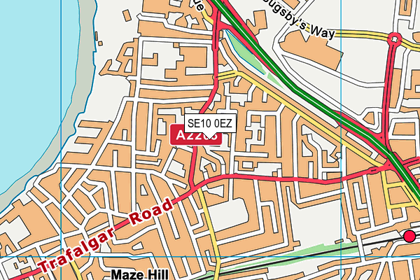 SE10 0EZ map - OS VectorMap District (Ordnance Survey) SE10 0EZ map - OS VectorMap District (Ordnance Survey)