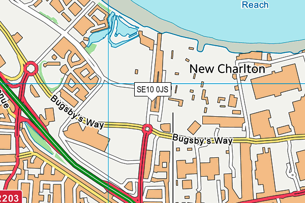 SE10 0JS map - OS VectorMap District (Ordnance Survey) SE10 0JS map - OS VectorMap District (Ordnance Survey)