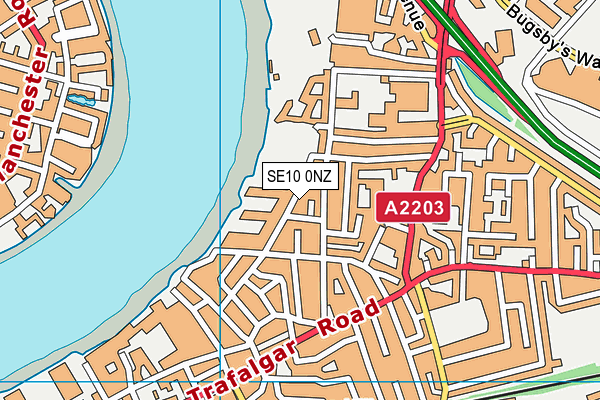 SE10 0NZ map - OS VectorMap District (Ordnance Survey) SE10 0NZ map - OS VectorMap District (Ordnance Survey)