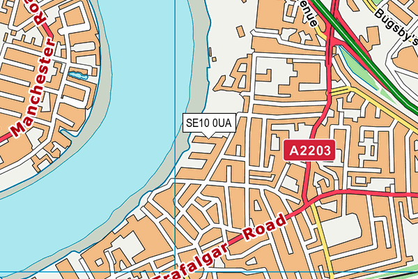 SE10 0UA map - OS VectorMap District (Ordnance Survey) SE10 0UA map - OS VectorMap District (Ordnance Survey)