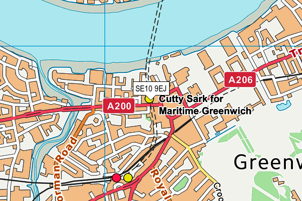 SE10 9EJ map - OS VectorMap District (Ordnance Survey) SE10 9EJ map - OS VectorMap District (Ordnance Survey)