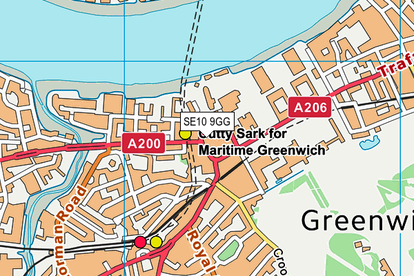 SE10 9GG map - OS VectorMap District (Ordnance Survey) SE10 9GG map - OS VectorMap District (Ordnance Survey)