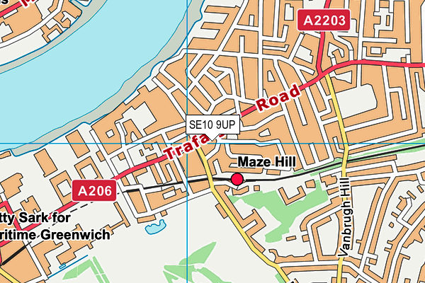 SE10 9UP map - OS VectorMap District (Ordnance Survey) SE10 9UP map - OS VectorMap District (Ordnance Survey)