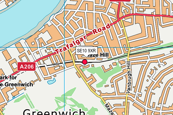 SE10 9XR map - OS VectorMap District (Ordnance Survey) SE10 9XR map - OS VectorMap District (Ordnance Survey)