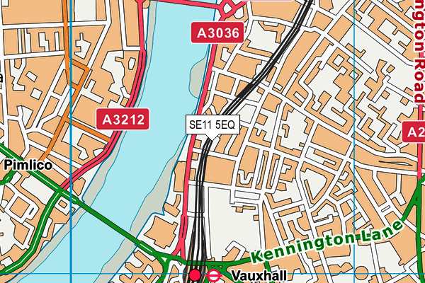 SE11 5EQ map - OS VectorMap District (Ordnance Survey) SE11 5EQ map - OS VectorMap District (Ordnance Survey)