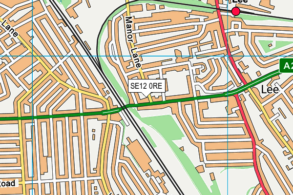 SE12 0RE map - OS VectorMap District (Ordnance Survey) SE12 0RE map - OS VectorMap District (Ordnance Survey)