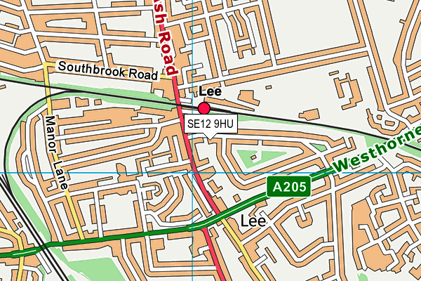 SE12 9HU map - OS VectorMap District (Ordnance Survey) SE12 9HU map - OS VectorMap District (Ordnance Survey)