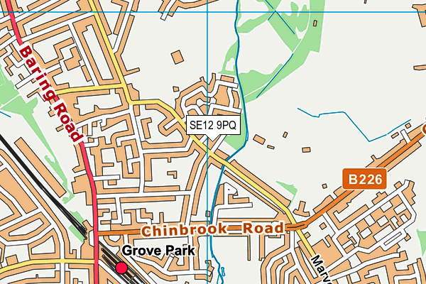 SE12 9PQ map - OS VectorMap District (Ordnance Survey) SE12 9PQ map - OS VectorMap District (Ordnance Survey)