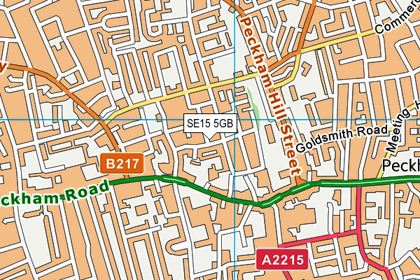 SE15 5GB map - OS VectorMap District (Ordnance Survey) SE15 5GB map - OS VectorMap District (Ordnance Survey)